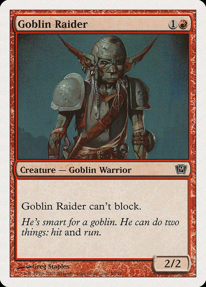 Goblin Raider [Ninth Edition] | Webway Games