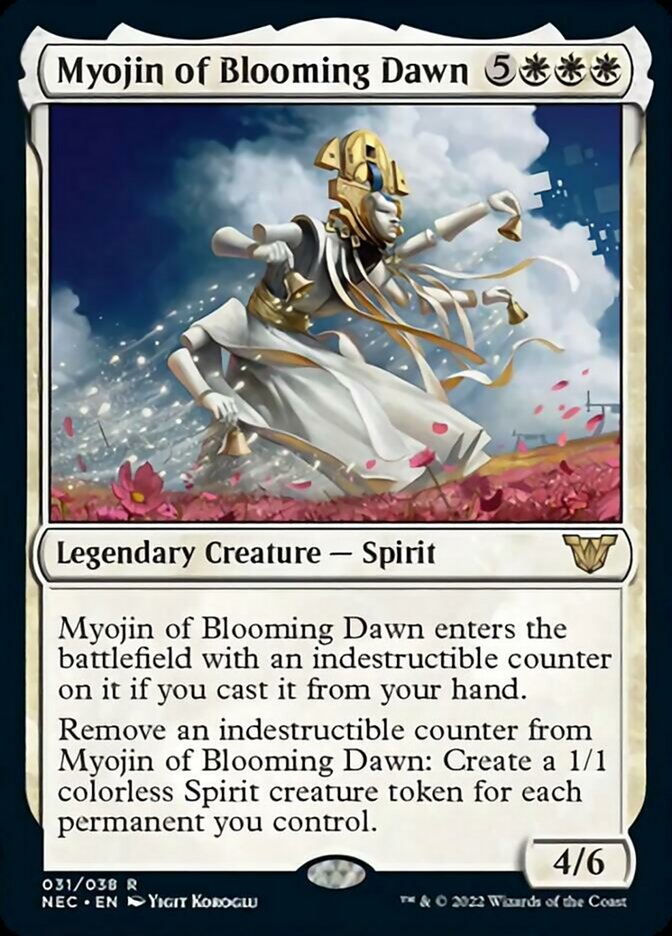 Myojin of Blooming Dawn [Kamigawa: Neon Dynasty Commander] | Webway Games