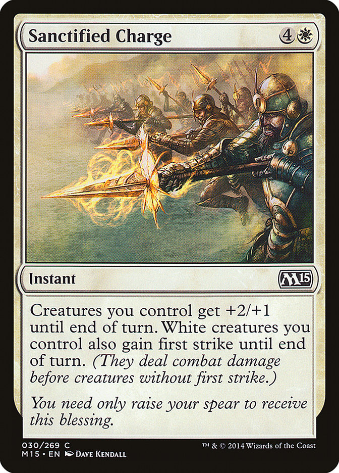 Sanctified Charge [Magic 2015] | Webway Games
