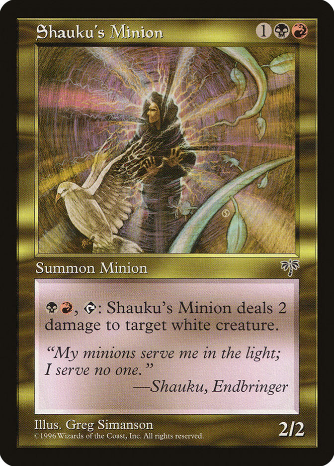 Shauku's Minion [Mirage] | Webway Games