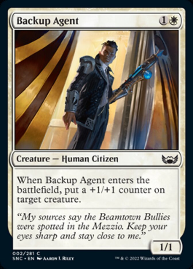 Backup Agent [Streets of New Capenna] | Webway Games