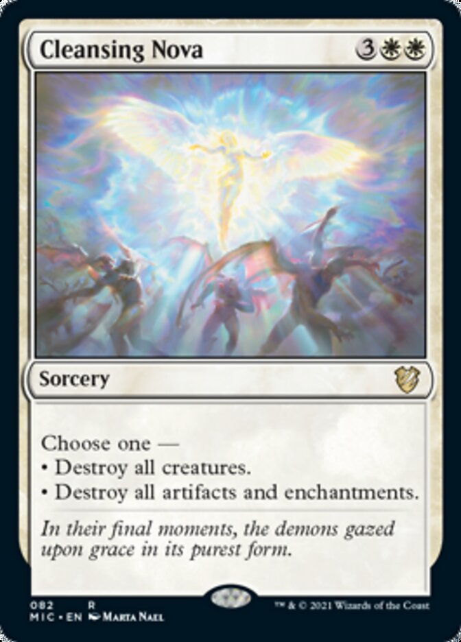 Cleansing Nova [Innistrad: Midnight Hunt Commander] | Webway Games