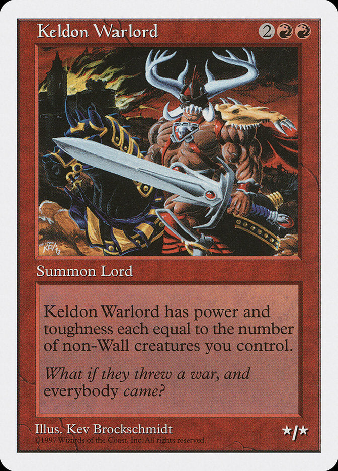 Keldon Warlord [Fifth Edition] | Webway Games