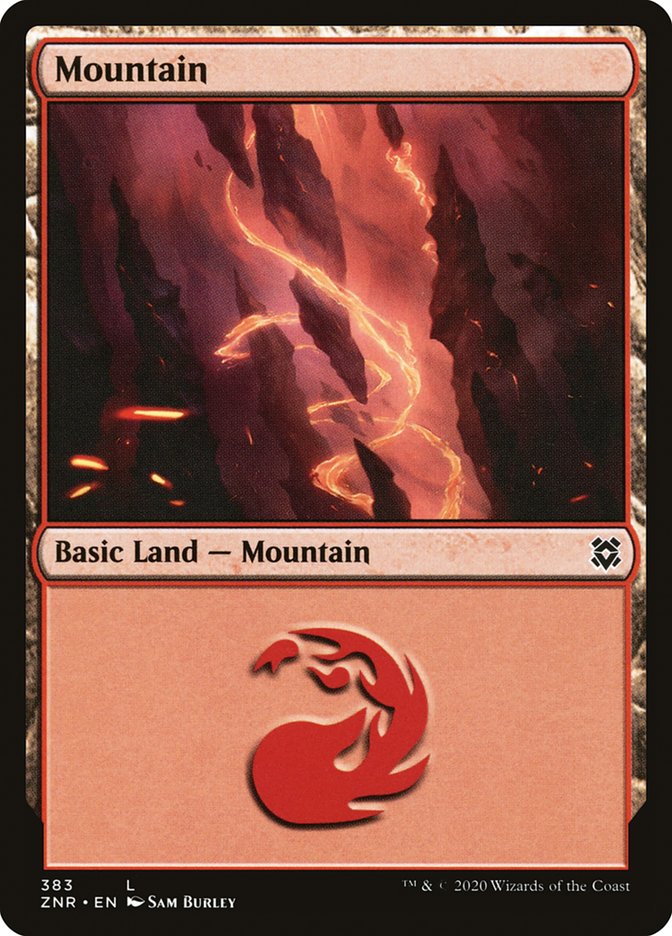 Mountain (383) [Zendikar Rising] | Webway Games