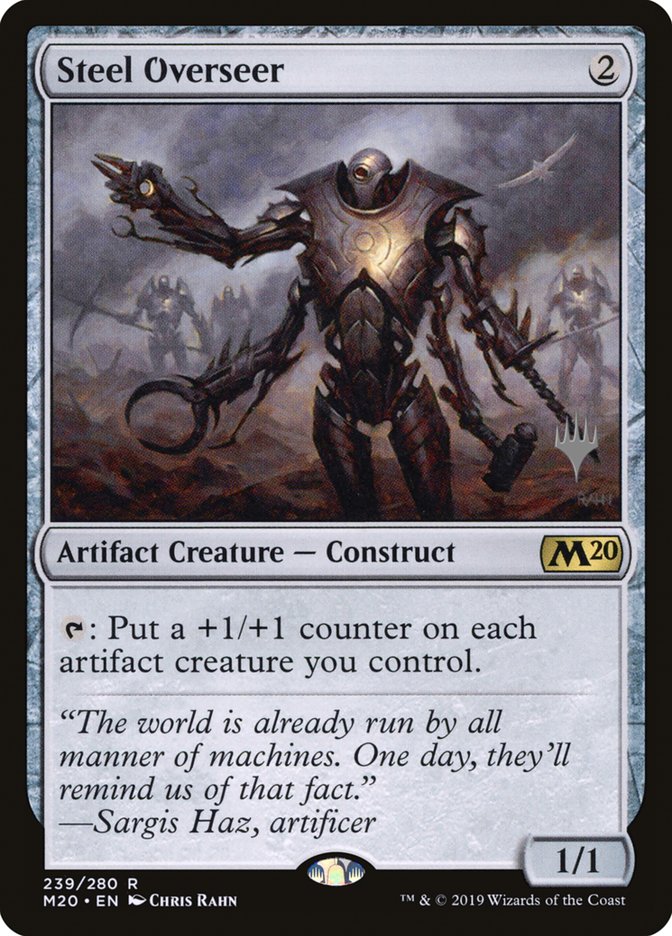 Steel Overseer (Promo Pack) [Core Set 2020 Promos] | Webway Games