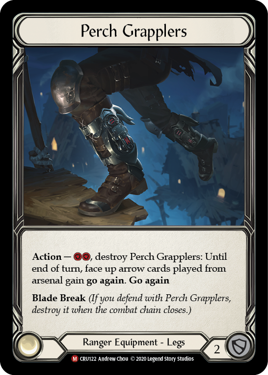Perch Grapplers [CRU122] 1st Edition Cold Foil | Webway Games