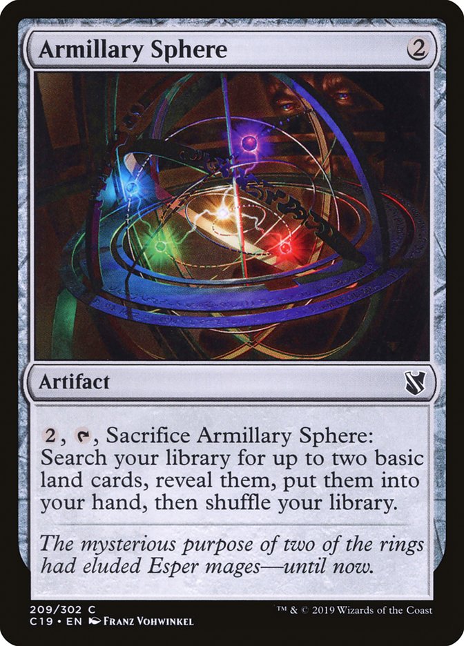 Armillary Sphere [Commander 2019] | Webway Games