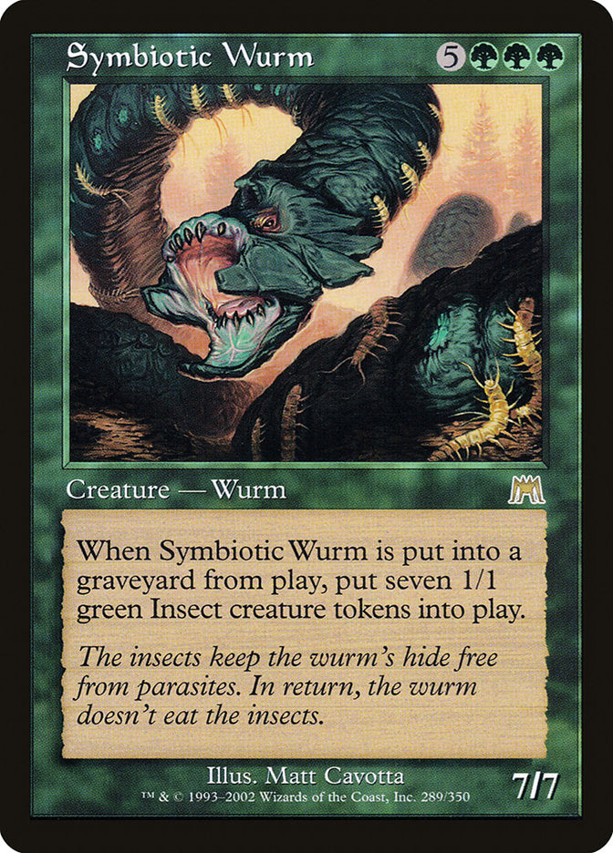 Symbiotic Wurm [Onslaught] | Webway Games
