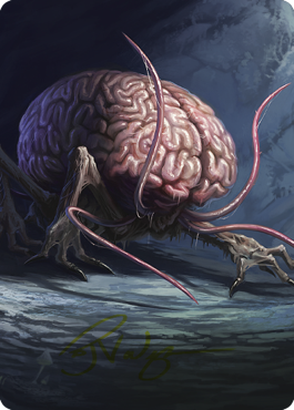 Intellect Devourer Art Card (Gold-Stamped Signature) [Commander Legends: Battle for Baldur's Gate Art Series] | Webway Games