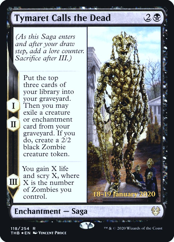 Tymaret Calls the Dead [Theros Beyond Death Prerelease Promos] | Webway Games