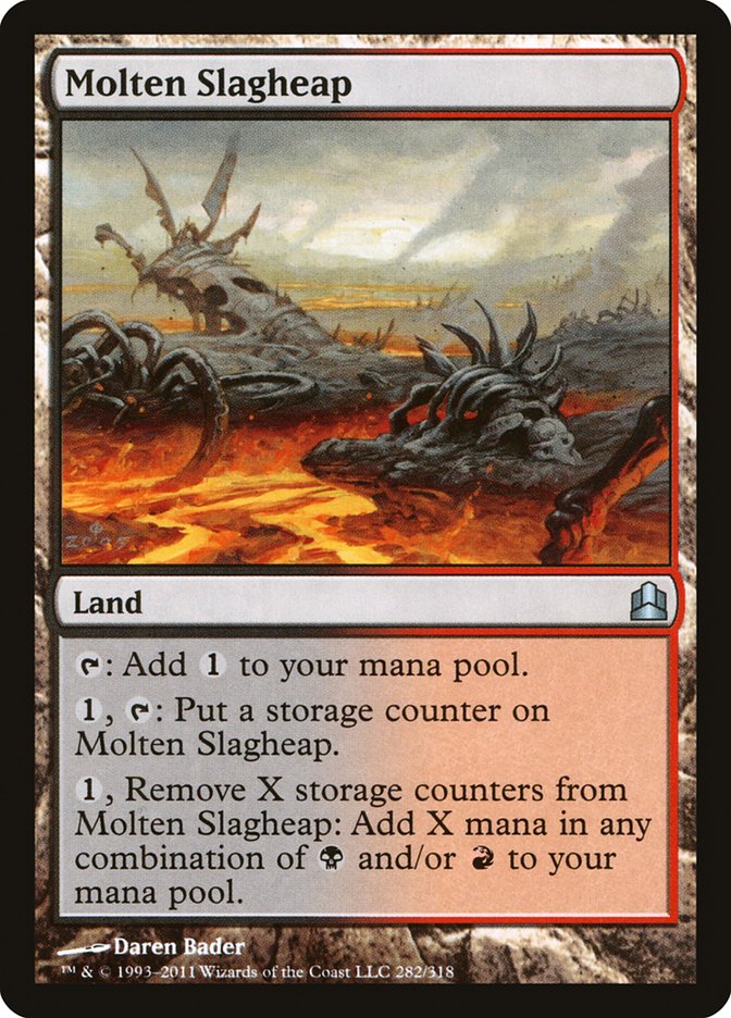 Molten Slagheap [Commander 2011] | Webway Games