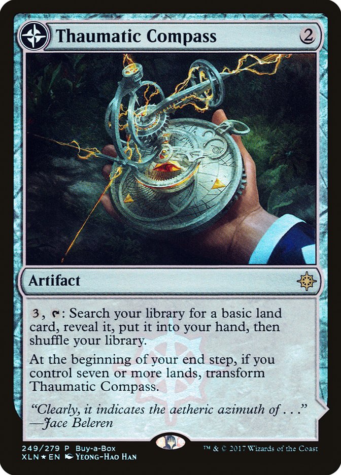 Thaumatic Compass // Spires of Orazca (Buy-A-Box) [Ixalan Treasure Chest] | Webway Games