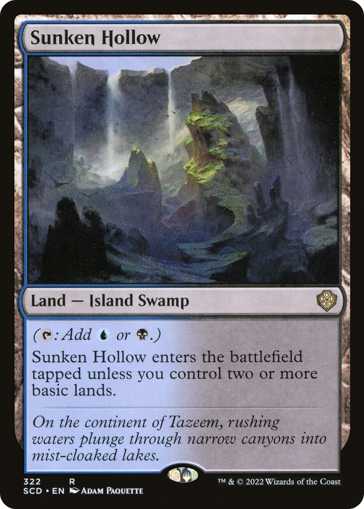 Sunken Hollow [Starter Commander Decks] | Webway Games