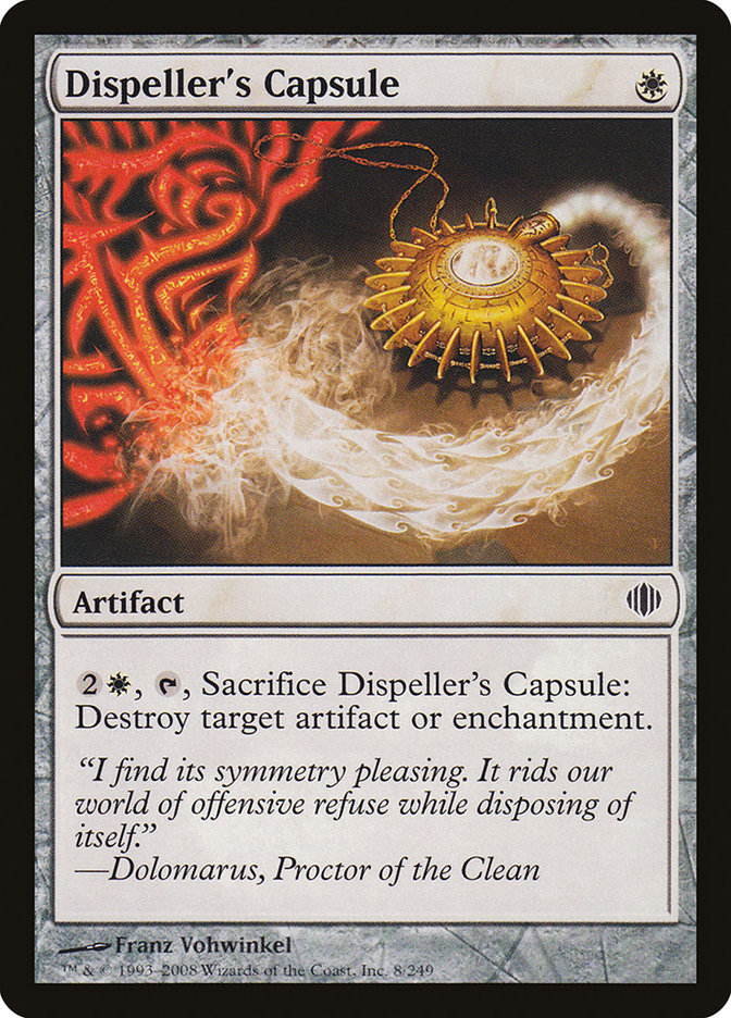 Dispeller's Capsule [Shards of Alara] | Webway Games