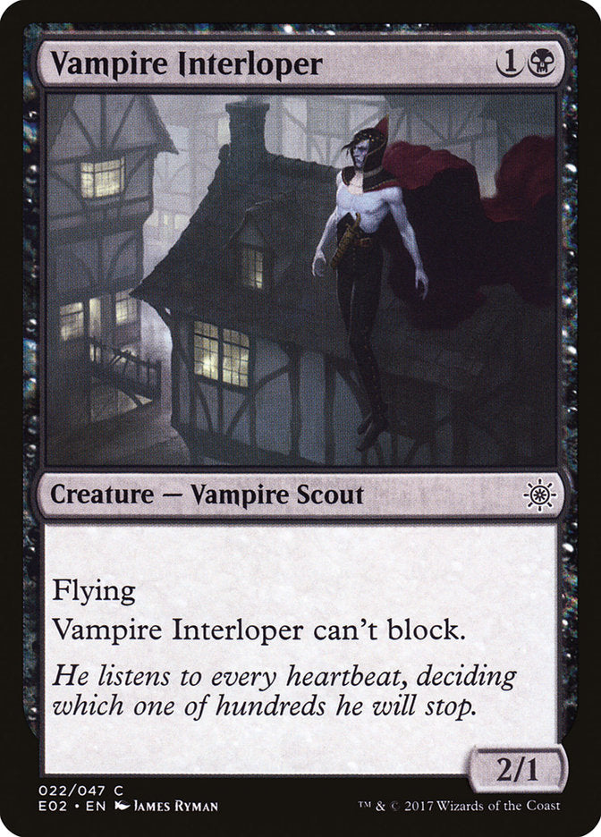 Vampire Interloper [Explorers of Ixalan] | Webway Games