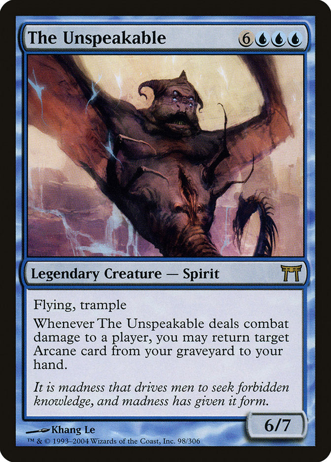 The Unspeakable [Champions of Kamigawa] | Webway Games