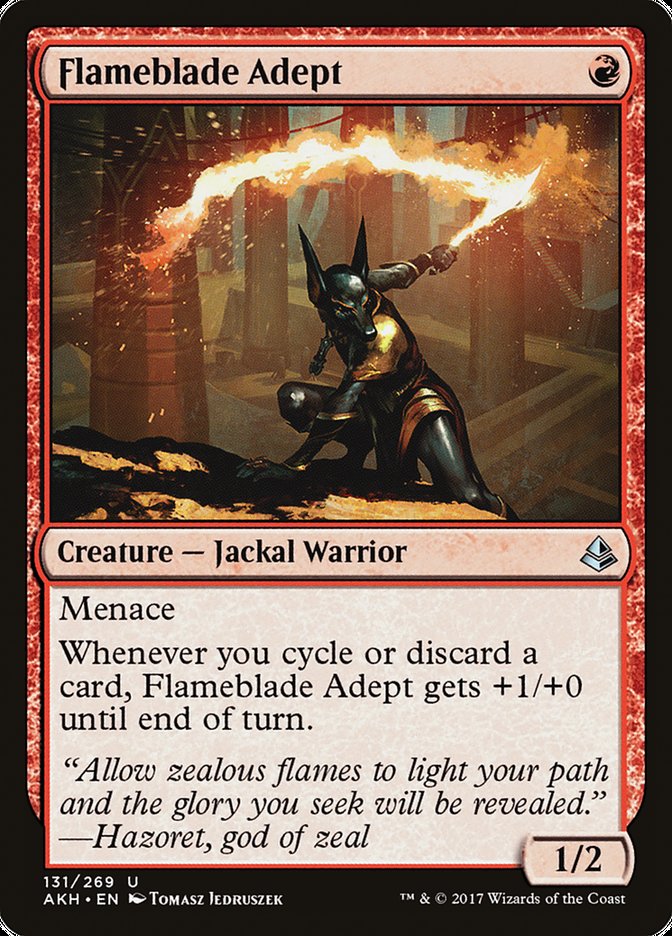 Flameblade Adept [Amonkhet] | Webway Games