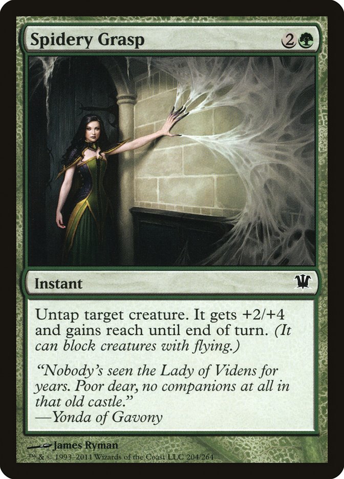 Spidery Grasp [Innistrad] | Webway Games
