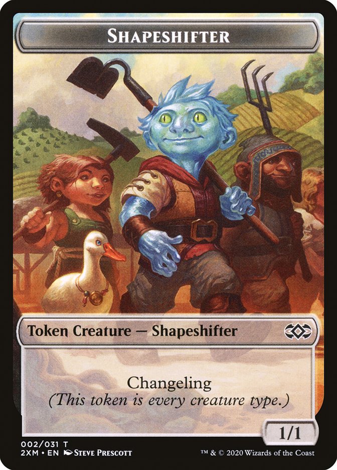 Shapeshifter Token [Double Masters] | Webway Games