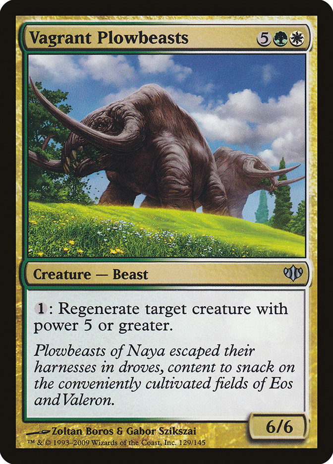 Vagrant Plowbeasts [Conflux] | Webway Games