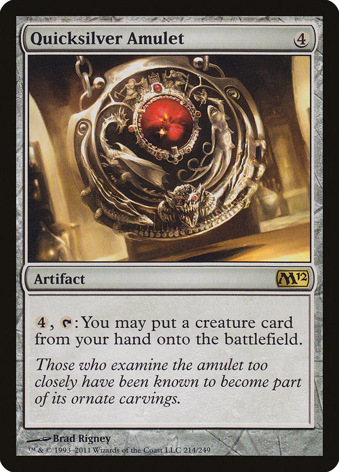 Quicksilver Amulet [Magic 2012] | Webway Games