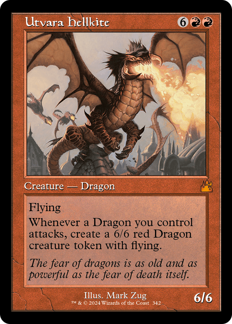 Utvara Hellkite (Retro Frame) [Ravnica Remastered] | Webway Games