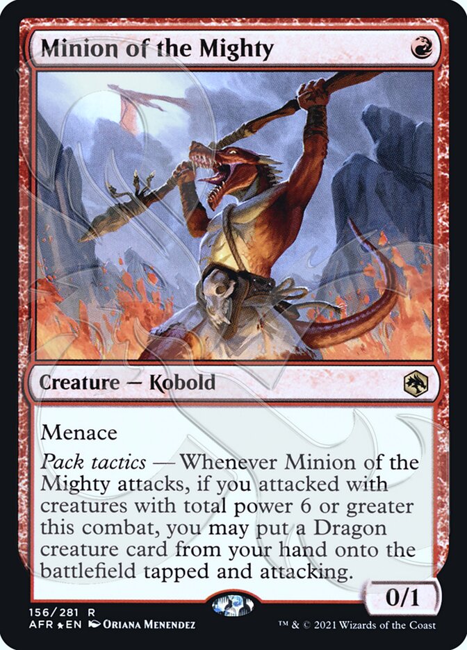 Minion of the Mighty (Ampersand Promo) [Dungeons & Dragons: Adventures in the Forgotten Realms Promos] | Webway Games