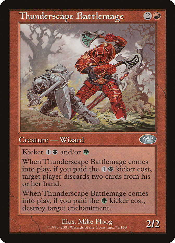 Thunderscape Battlemage [Planeshift] | Webway Games