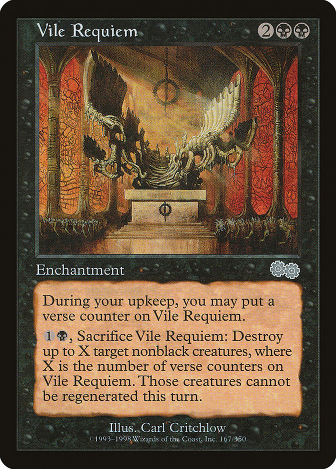 Vile Requiem [Urza's Saga] | Webway Games