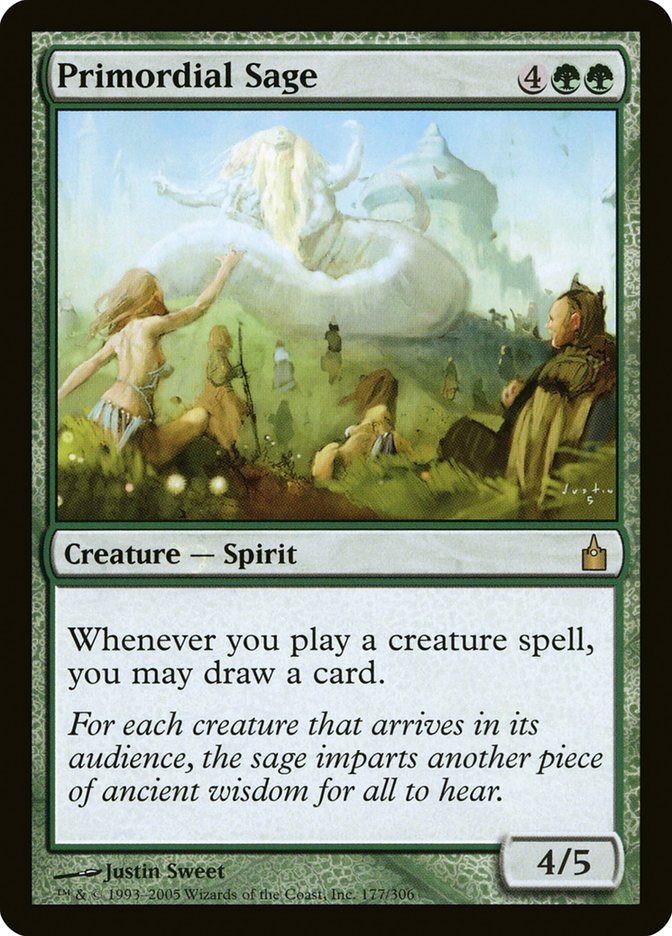 Primordial Sage [Ravnica: City of Guilds] | Webway Games