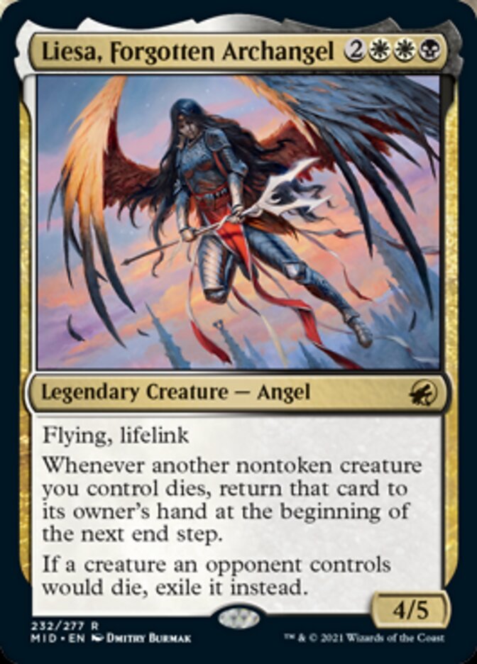 Liesa, Forgotten Archangel [Innistrad: Midnight Hunt] | Webway Games
