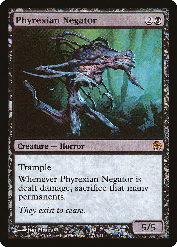 Phyrexian Negator [Duel Decks: Phyrexia vs. the Coalition] | Webway Games