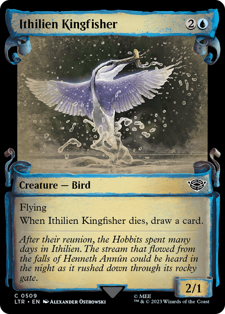 Ithilien Kingfisher [The Lord of the Rings: Tales of Middle-Earth Showcase Scrolls] | Webway Games
