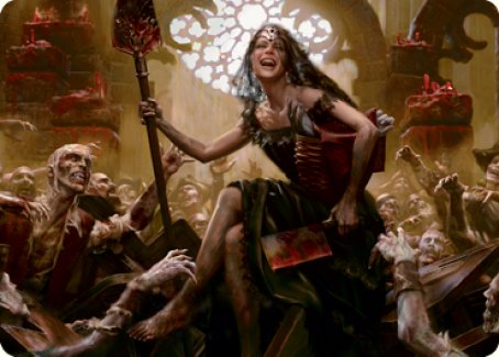 Gisa, Glorious Resurrector Art Card [Innistrad: Midnight Hunt Art Series] | Webway Games