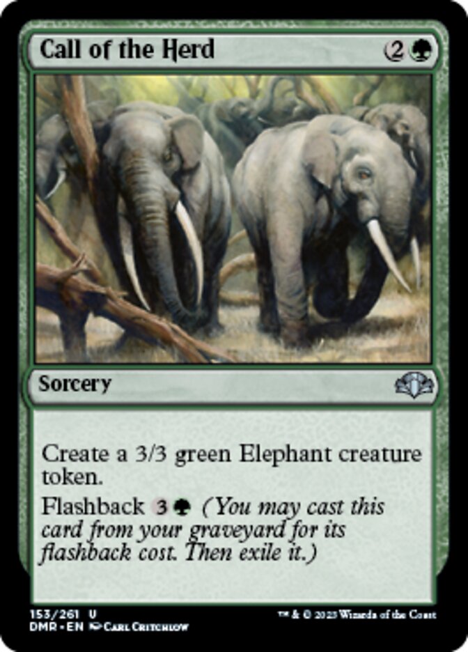 Call of the Herd [Dominaria Remastered] | Webway Games