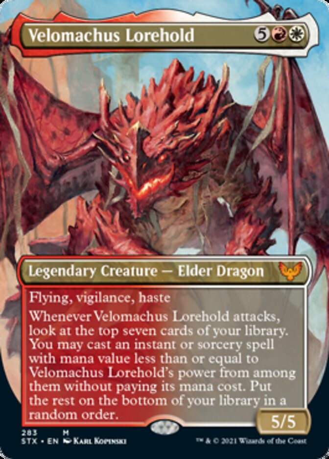 Velomachus Lorehold (Extended) [Strixhaven: School of Mages] | Webway Games