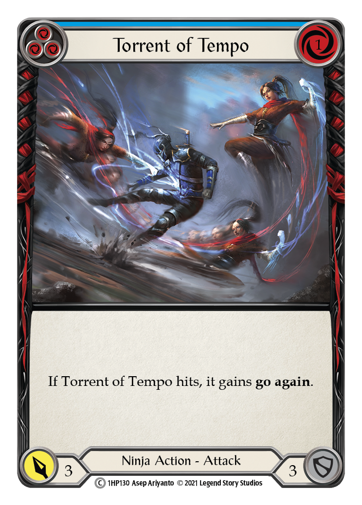 Torrent of Tempo (Blue) [1HP130] | Webway Games