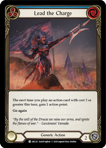 Lead the Charge (Blue) [ARC211] Unlimited Normal