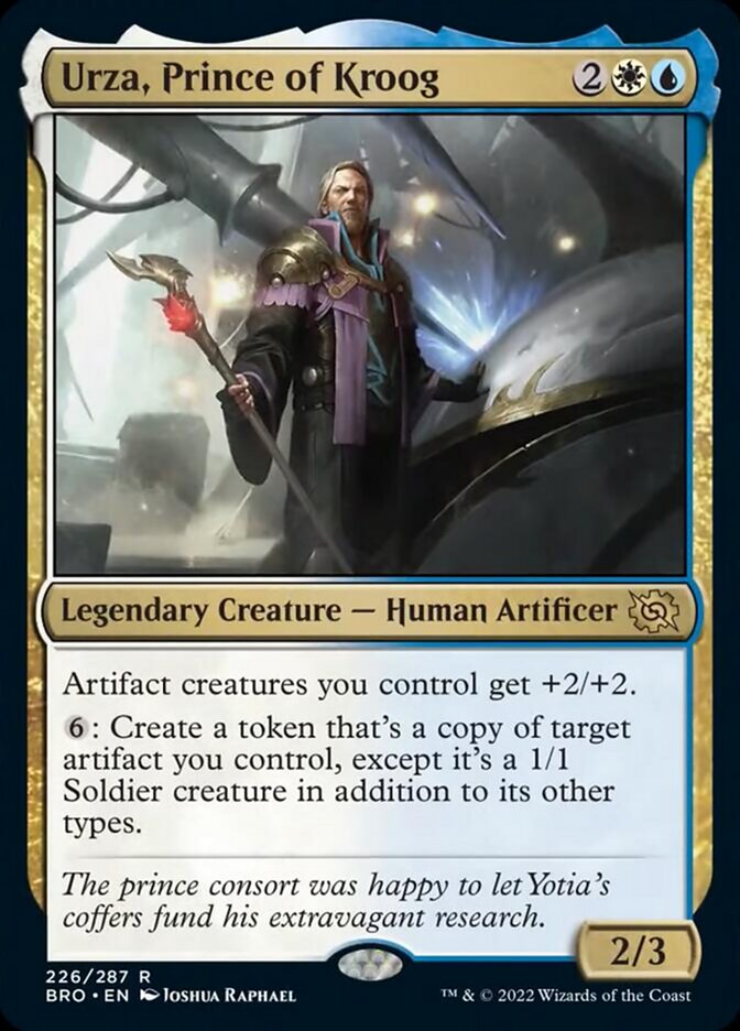 Urza, Prince of Kroog [The Brothers' War] | Webway Games