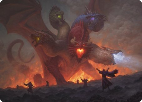 Tiamat Art Card [Dungeons & Dragons: Adventures in the Forgotten Realms Art Series] | Webway Games