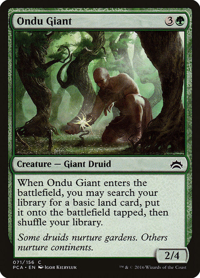 Ondu Giant [Planechase Anthology] | Webway Games