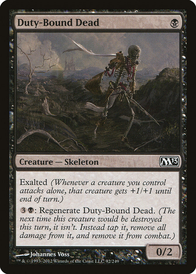 Duty-Bound Dead [Magic 2013] | Webway Games