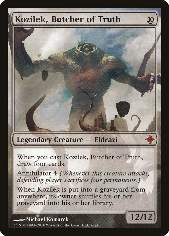 Kozilek, Butcher of Truth [Rise of the Eldrazi] | Webway Games