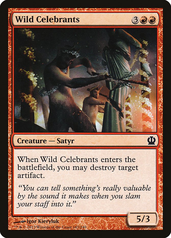 Wild Celebrants [Theros] | Webway Games