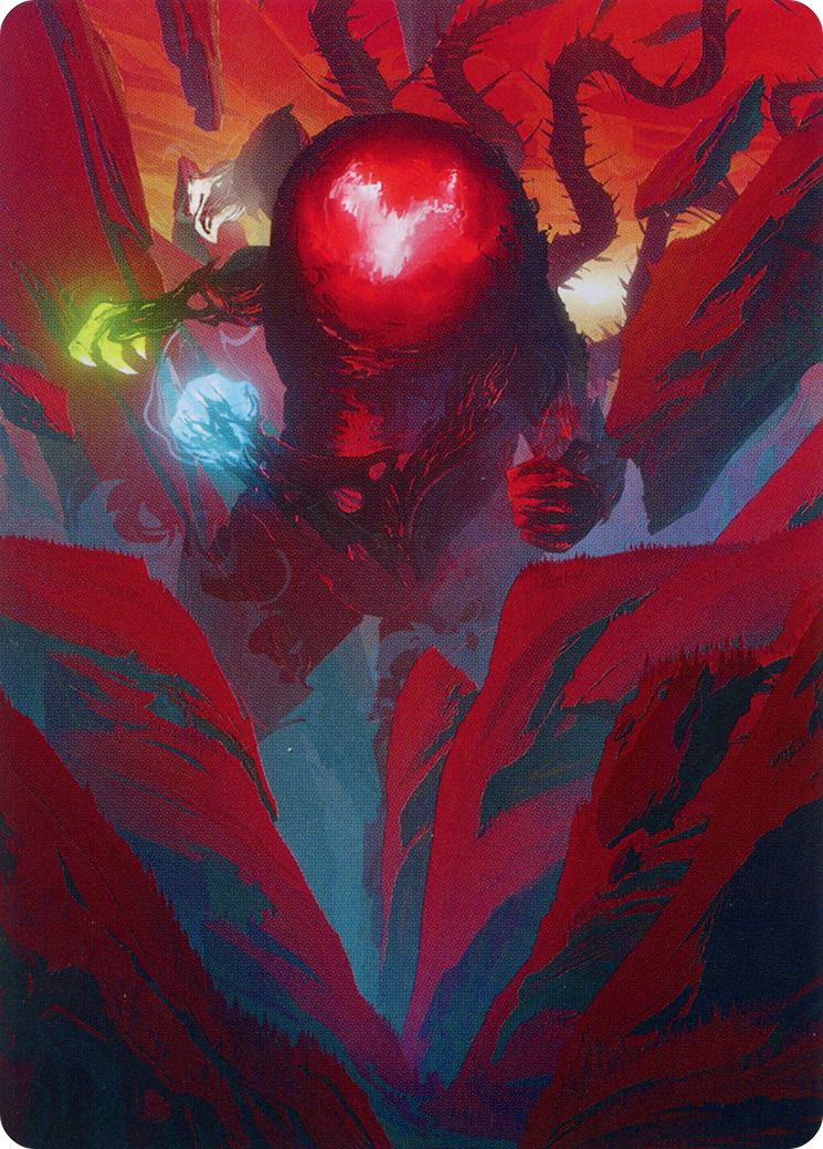Omnath, Locus of All Art Card (62) [March of the Machine Art Series] | Webway Games