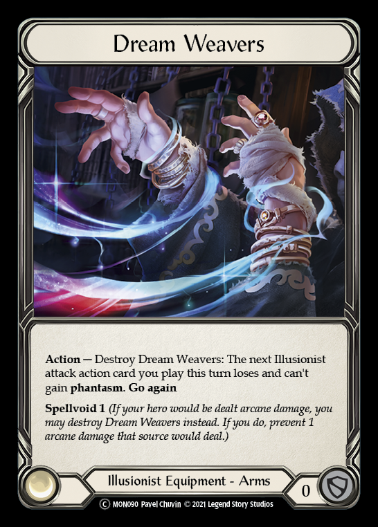 Dream Weavers (Rainbow Foil) [U-MON090-RF] Unlimited Rainbow Foil