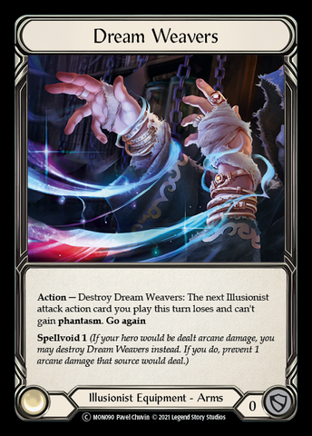 Dream Weavers (Rainbow Foil) [U-MON090-RF] Unlimited Rainbow Foil