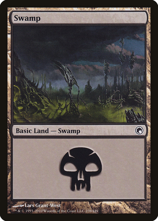 Swamp (#239) [Scars of Mirrodin] | Webway Games