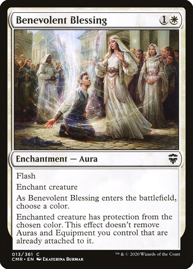 Benevolent Blessing [Commander Legends] | Webway Games