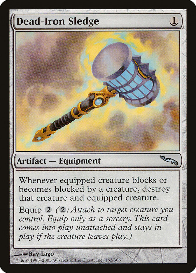 Dead-Iron Sledge [Mirrodin] | Webway Games